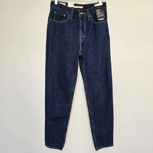 Levi’s 80s Mom High Rise Jeans 27 Dark Wash NWT